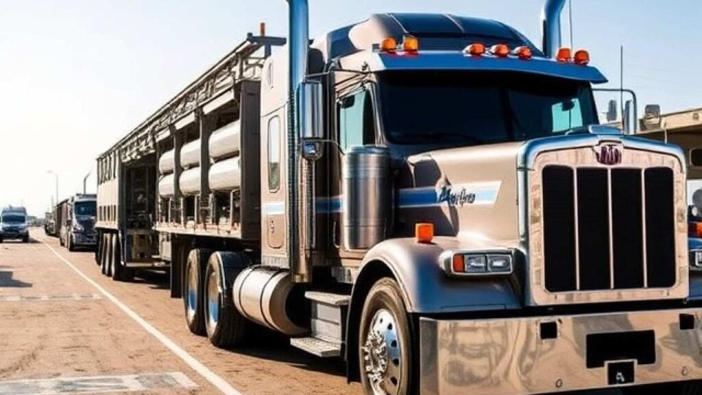 Kenny Chesney Mech Truck Arrival