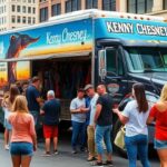 Kenny Chesney Merch Truck Arrival In Cincinnati 2024